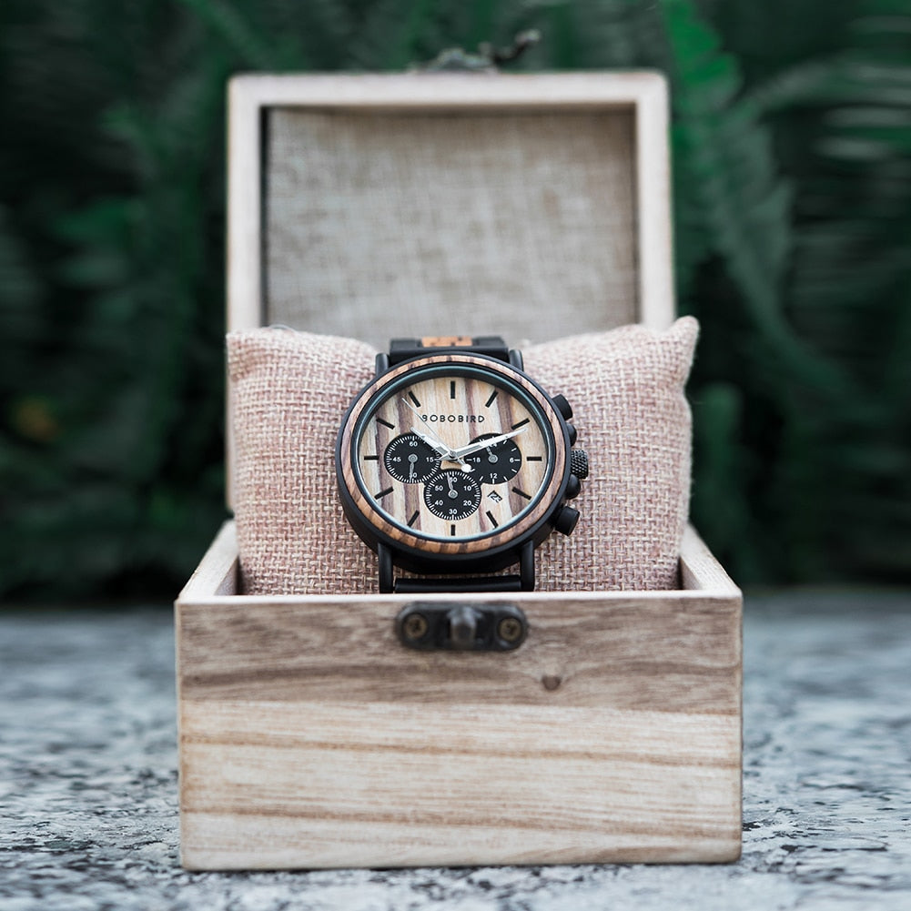 Adventurer Wooden Watch