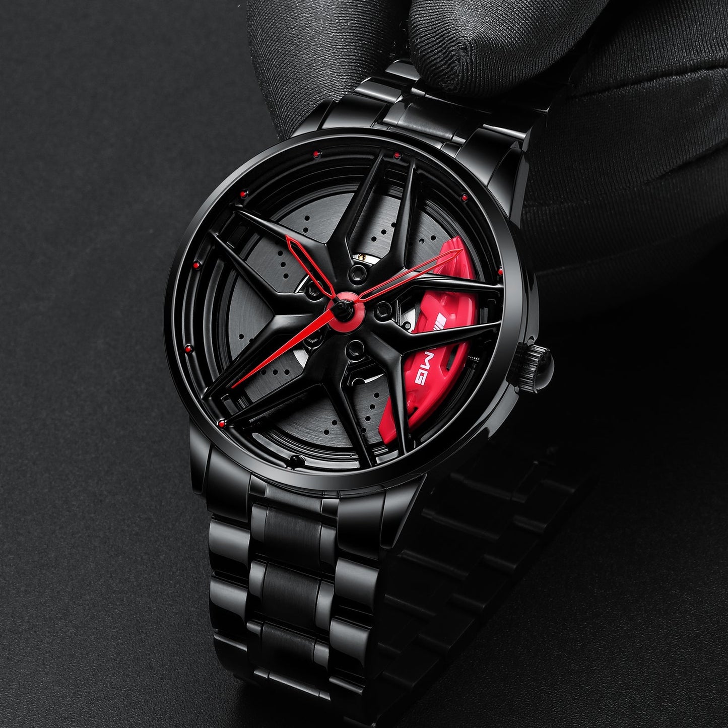 BARENIO CAR RIM WATCH - LUXURY CAR EDITION