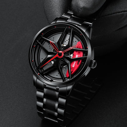 BARENIO CAR RIM WATCH - LUXURY CAR EDITION