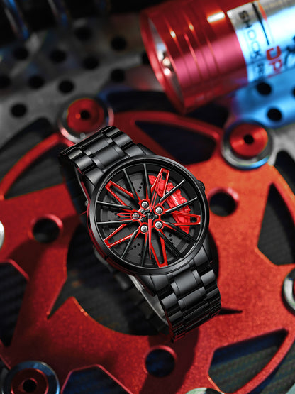 Barenio SPINNING CAR RIM WATCH - SUPERCAR COLLECTION