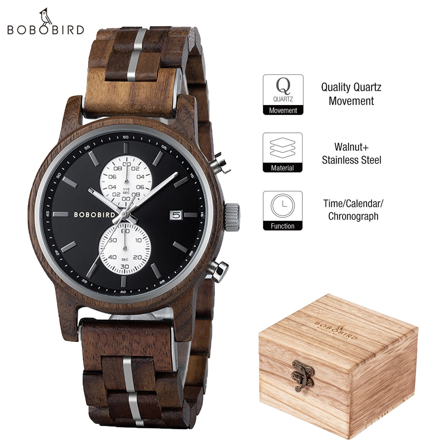 Luxury Wooden Watch