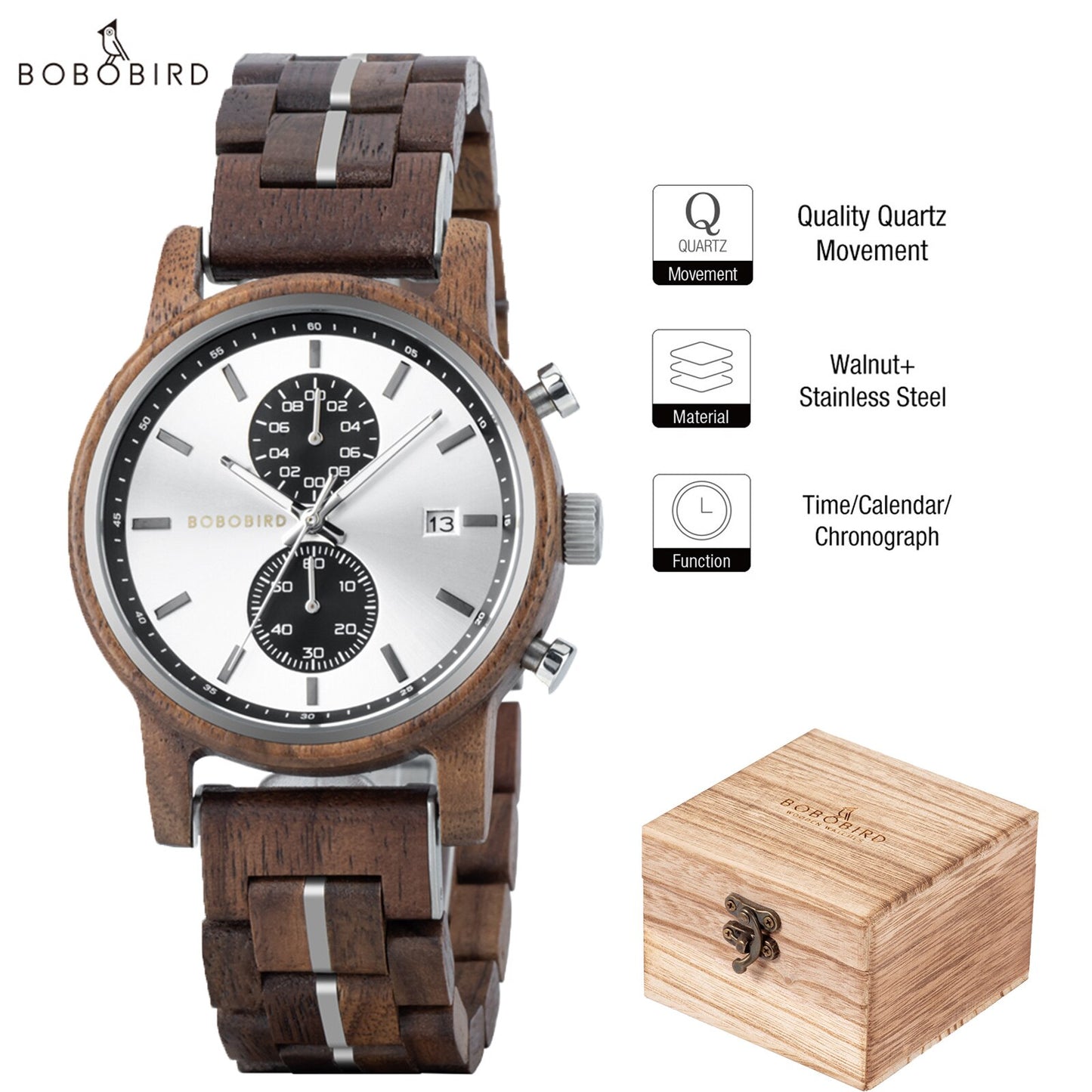 Barenio Luxury Wooden Watch