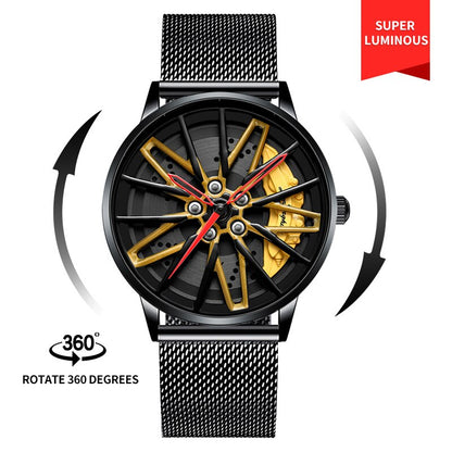 Barenio SPINNING RIM WATCH - LAMBO SVJ EDITION