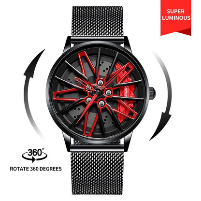 Barenio SPINNING RIM WATCH - LAMBO SVJ EDITION