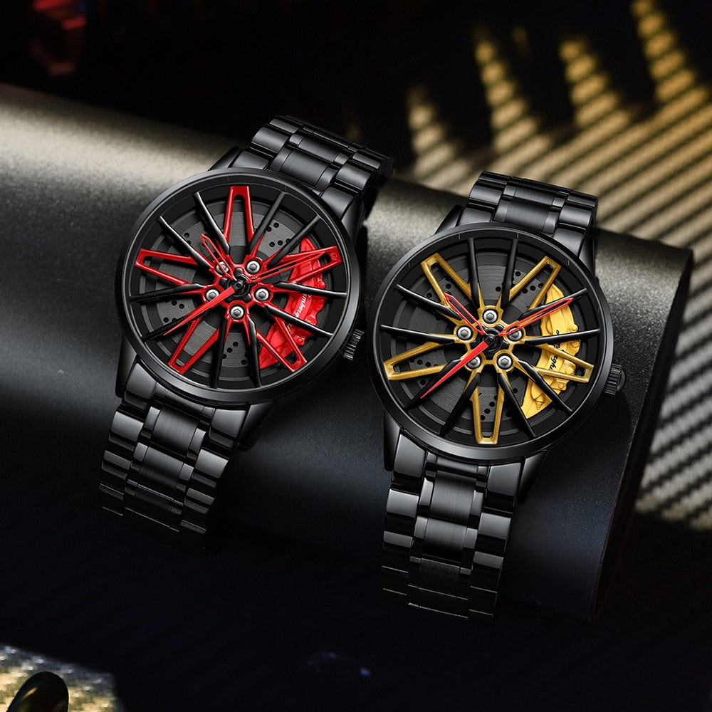 Barenio SPINNING RIM WATCH - LAMBO SVJ EDITION