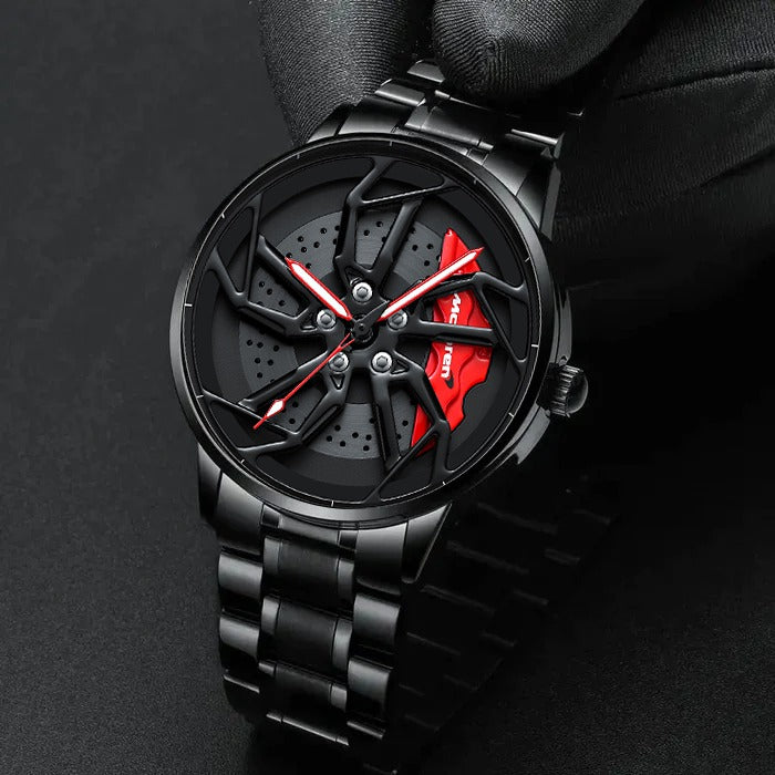 Barenio SPINNING CAR RIM WATCH - SUPERCAR COLLECTION