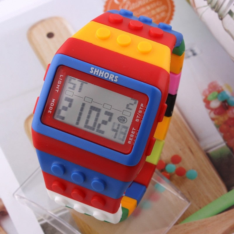 Retro Block Watch