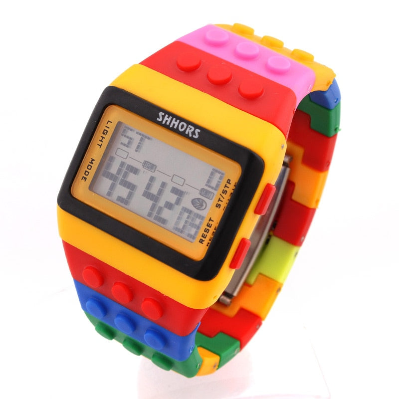 Retro Block Watch