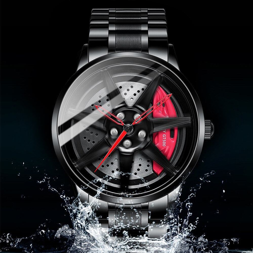 Barenio Spinning Rim Watch - GT-500 Edition