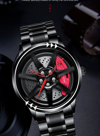 Barenio Spinning Rim Watch - GT-500 Edition