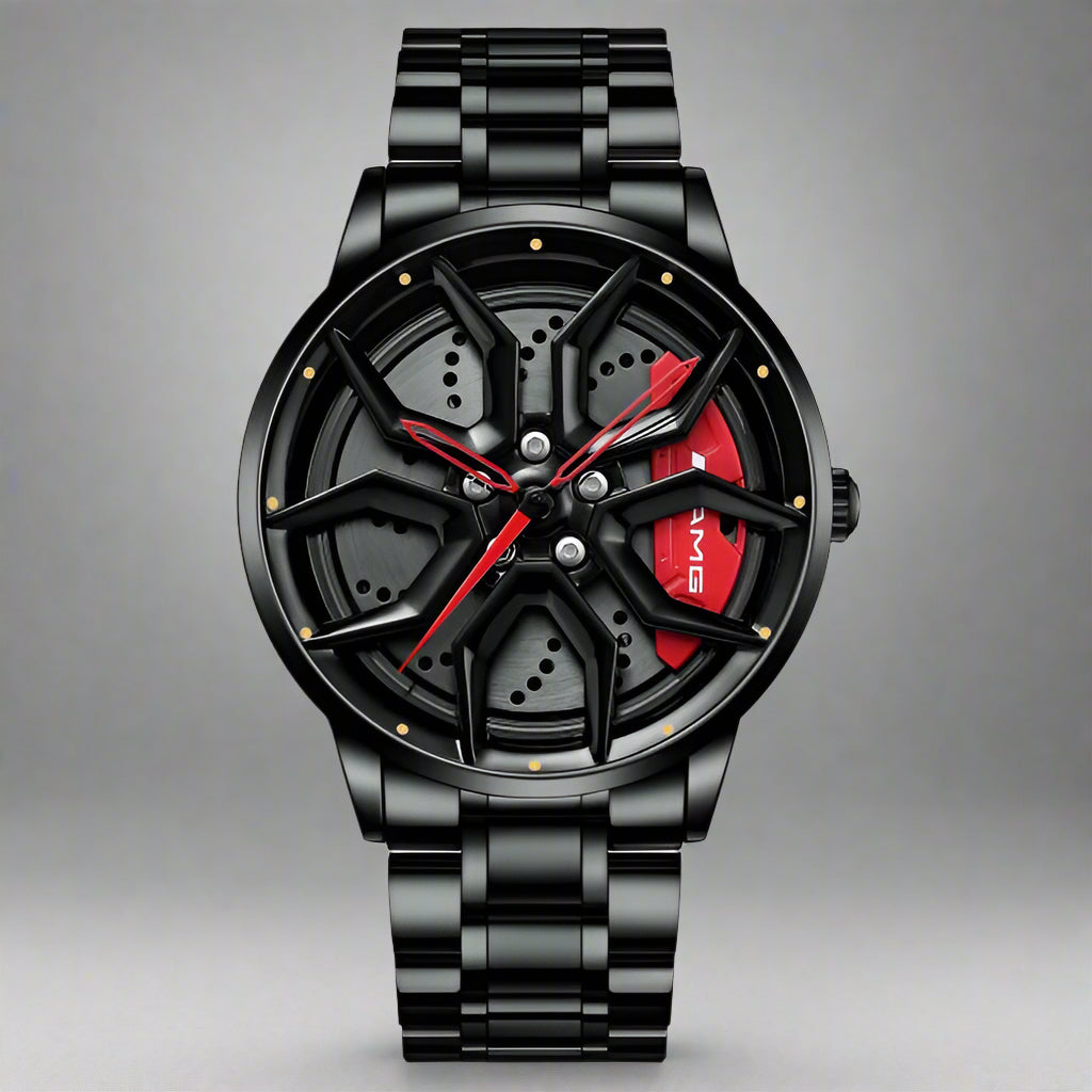 BARENIO CAR RIM WATCH - LUXURY CAR EDITION