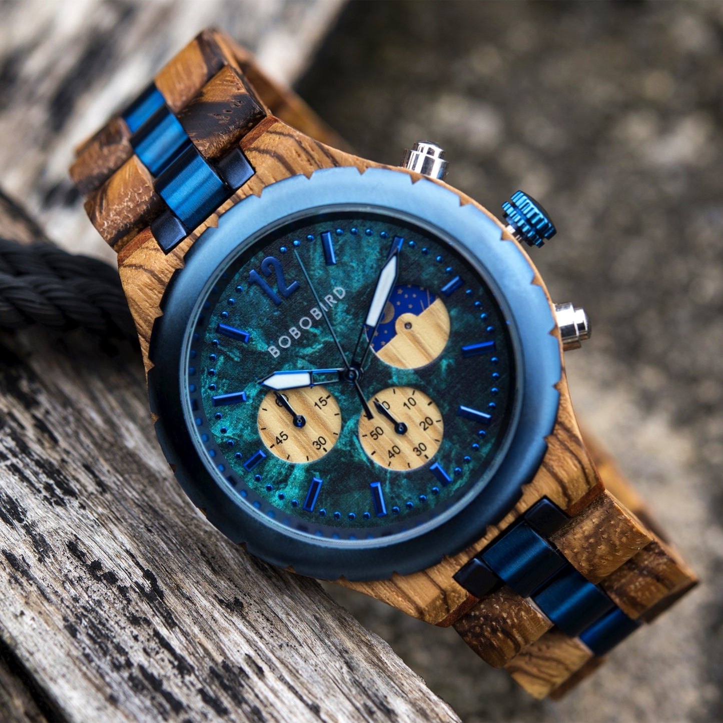 Barenio Trailblazer Wooden Watch