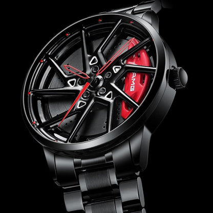 BARENIO CAR RIM WATCH - LUXURY CAR EDITION