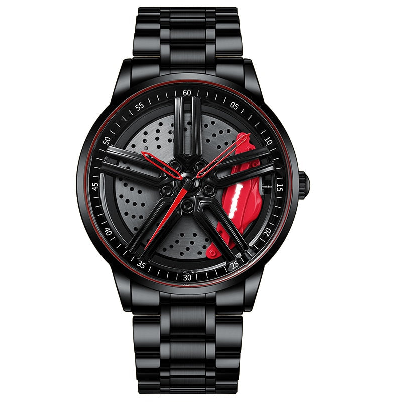 BARENIO CAR RIM WATCH - LUXURY CAR EDITION