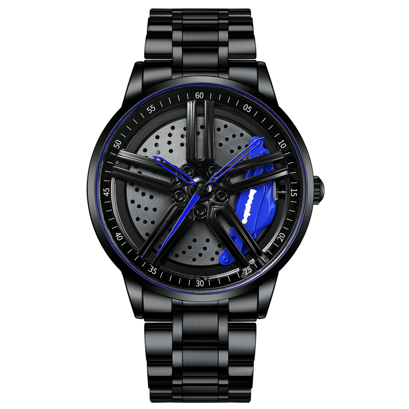 BARENIO CAR RIM WATCH - LUXURY CAR EDITION