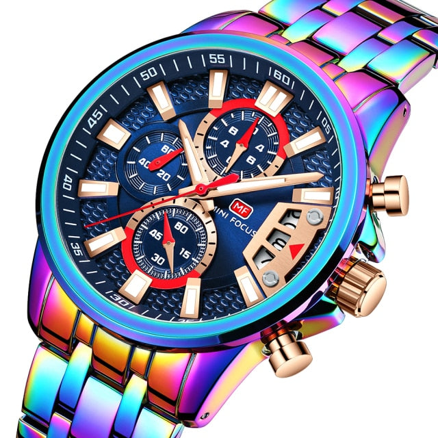 Luxury Rainbow Watch