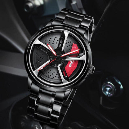 BARENIO CAR RIM WATCH - LUXURY CAR EDITION (BUY 2 GET 1 FREE)