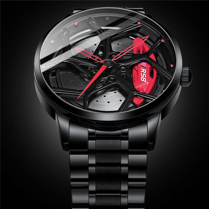BARENIO CAR RIM WATCH - LUXURY CAR EDITION (BUY 2 GET 1 FREE)
