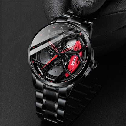 BARENIO CAR RIM WATCH - LUXURY CAR EDITION (BUY 2 GET 1 FREE)