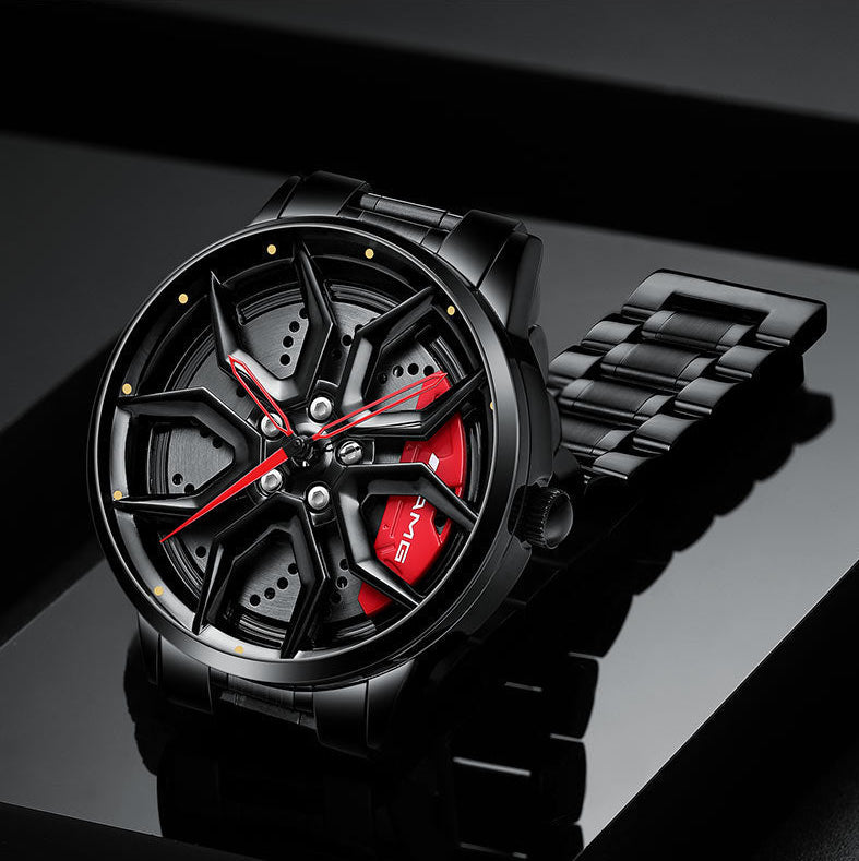 BARENIO CAR RIM WATCH - LUXURY CAR EDITION